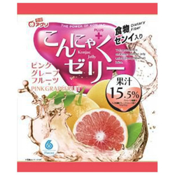 Желе “Yukiguni Aguri” порционное Конняку со вкусом грейпфрута (16г х6шт) 96г