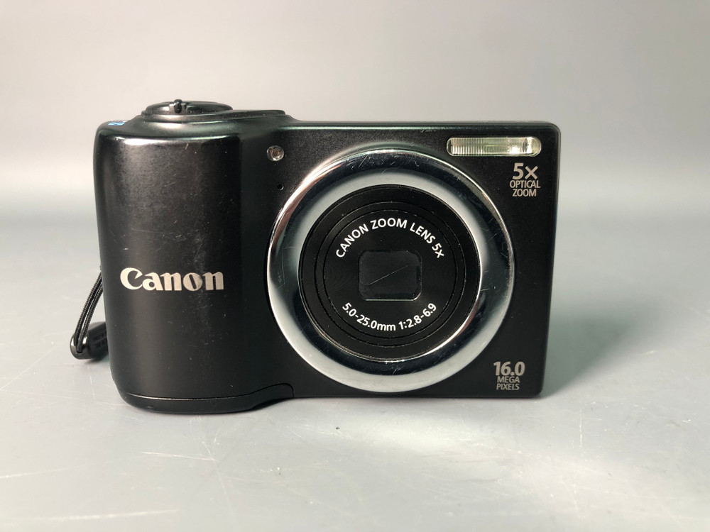 Canon PowerShot A810, объектив шумит при движении