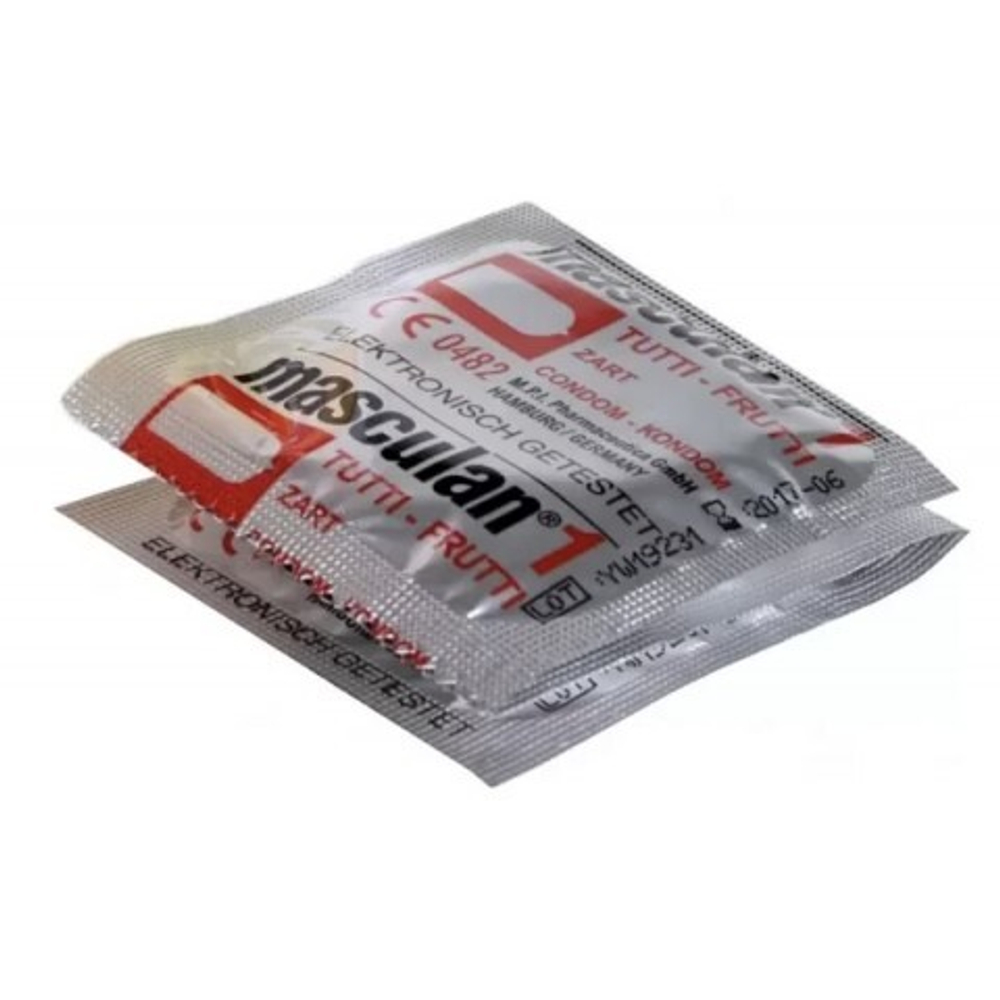 Презервативы Masculan, ultra 1, тутти-фрутти, 19 см, 5,3 см, 10 шт.