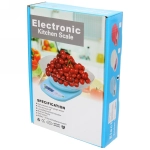 Весы электронные с чашей до 5 кг «Вдохновение» (точн.1гр), 25*18*5,5 см