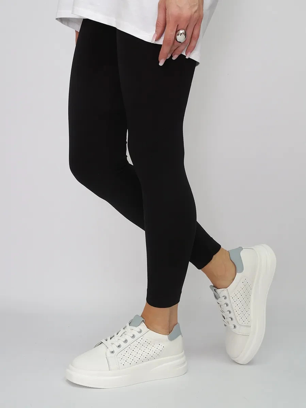 Кроссовки женские летние натуральная кожа