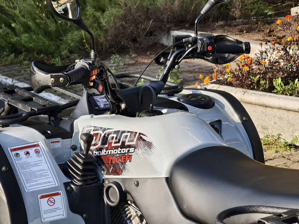 Квадроцикл BALTMOTORS BM700 EFI серый