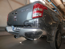 Фаркоп оцинкованный Galia M120A для Mitsubishi L200 1996-2006, 2006-2015, 2015-, Fiat Fullback 2016-(паспорт и сертификат в комплекте)(без электрики)
