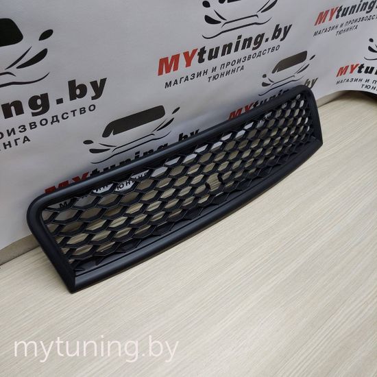 Решетка радиатора RS-TYPE MATT BLACK для Audi A4 B6