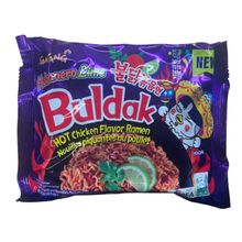 Лапша быстрого приготовления Курица, Хабанеро и Лайм Samyang Hot Chicken Flavor Ramen Habanero Lime Buldak 135 г, 5 шт