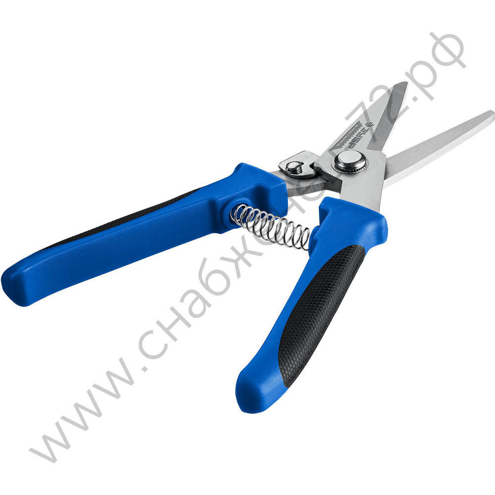 ЗУБР МУЛЬТИРЕЗ 200 мм, Универсальные технические ножницы (23215)