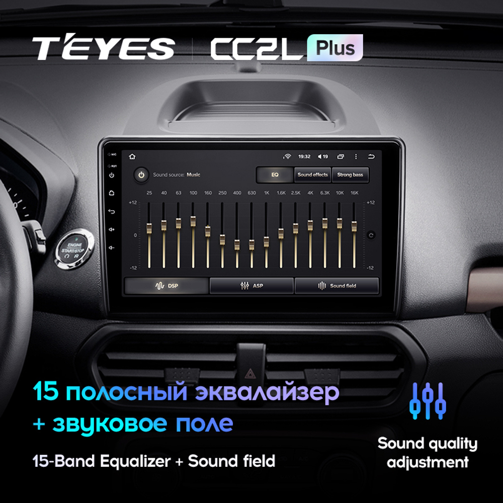 Teyes CC2L Plus 10,2"для Ford EcoSport 2017-2021