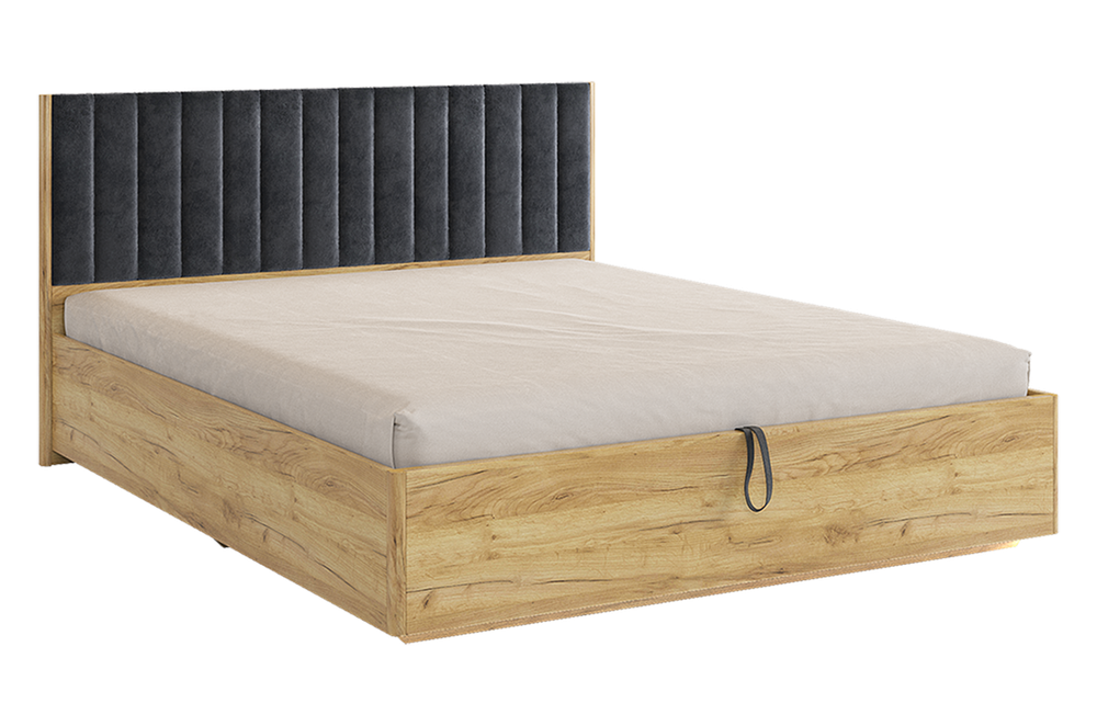 Адам (MebelSon) Кровать двухместная 1600мм с подъемным механизмом