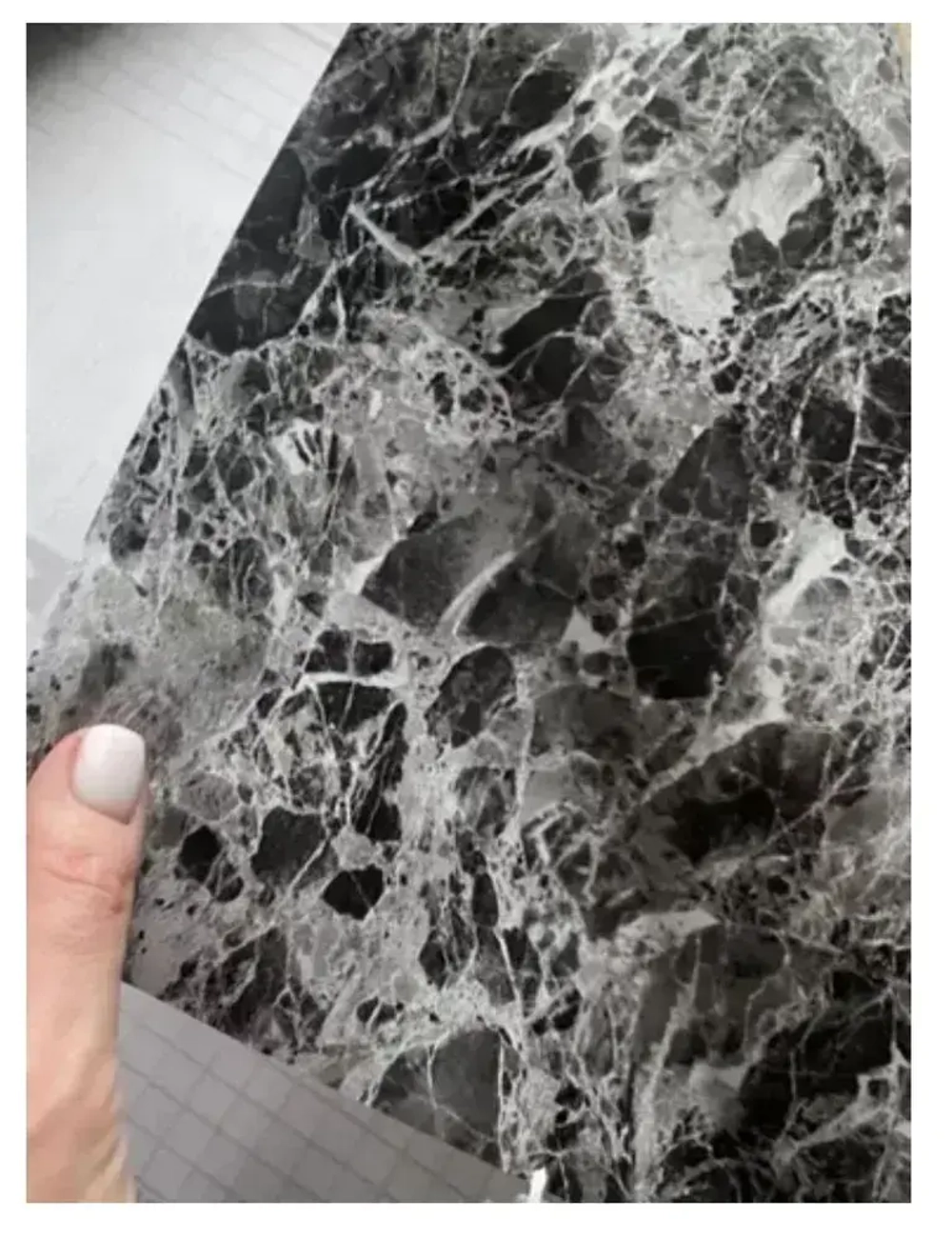 Самоклеющаяся пленка для мебели/3м-60см/камень графит