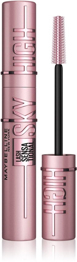 MAYBELLINE NEW YORK Lash Sensational Sky High - Тушь для ресниц, утолщающая и удлиняющая оттенок Black, 7 ml