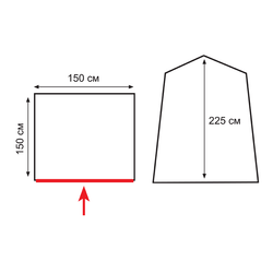 Totem палатка душ/туалет Privat (V2) (зеленый)