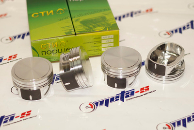 Поршни СТИ Opel 1.6 turbo Z16LET, Z16LER, Z16LEL, A16LET, A16LER, A16LEL под кольца 1,2/1,2/2,0мм