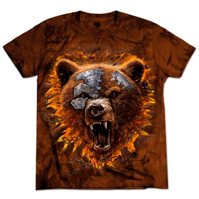 Футболка Cassowary TDT 062 Bear Attack