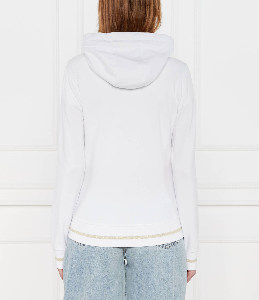 Худи EA7 - белый(8NTM34 TJTXZ)