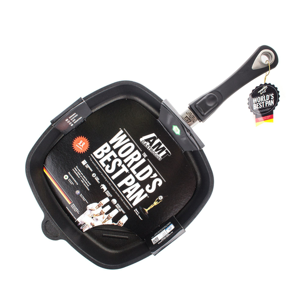 Сковорода гриль 28см AMT Gastroguss Frying Pans Titan
