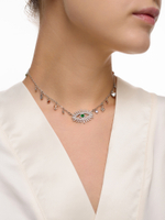 Чокер "Rainbow Green Eye"