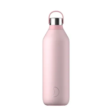 Chilly's Bottles Термобутылка Series 2 1л розовая