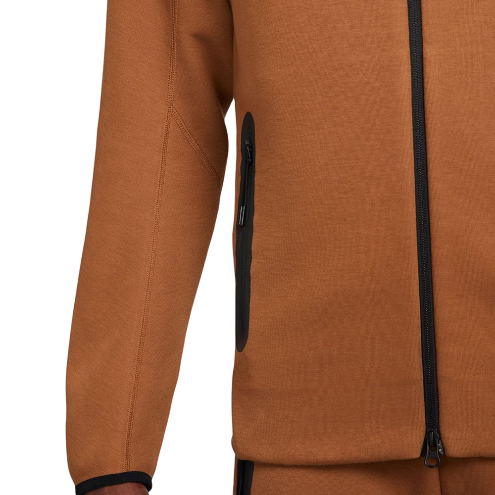 Зип Худи Nike Tech Fleece 2023 Brown
