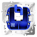 Розетка компьютерная встраиваемая VOLTUM S70 RJ45 кат.6, (кашемир)