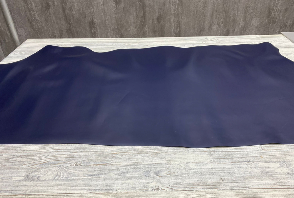 Bolero Opaco Blue (1,4-1,6 мм), цв. Синий, натуральная кожа