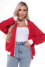 Бомбер "Городской вайб" (красный) Б8642 LT Collection