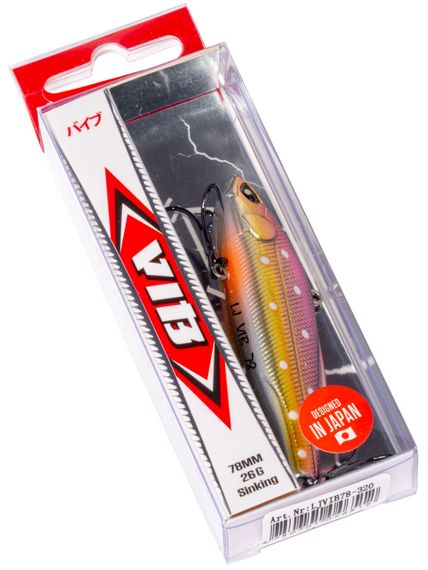 Воблер тонущий вертикальный LJ Pro Series VIB S 78.00/320