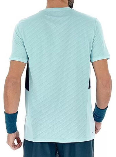 Мужская теннисная футболка Lotto Tech и - D2 T-Shirt - blue