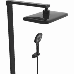 Душевая система Vincea Inspire VSFS-3I13TMB черная матовая
