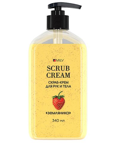 Скраб-крем для рук и тела 