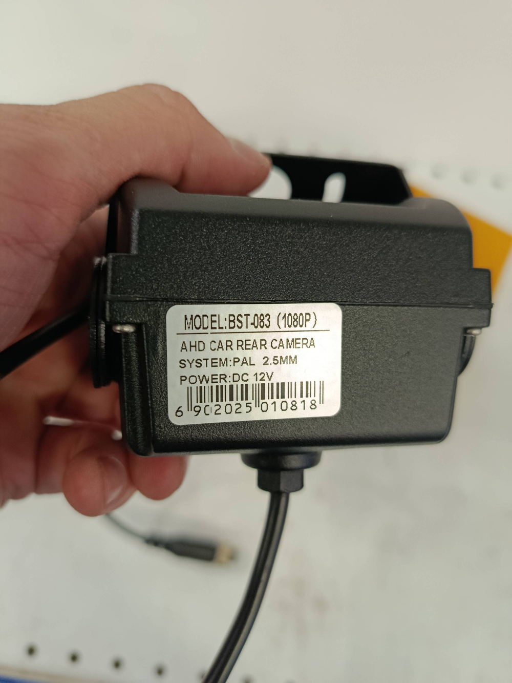 BST-083 (1083P) / Камера заднего вида AHD 1080p 4pin, 12 вольт (1 шт.) НЕТ