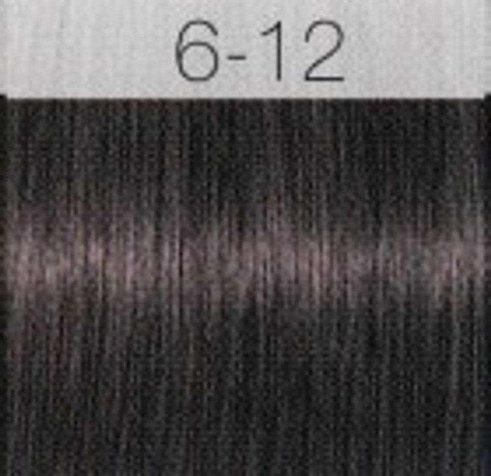 Краска для волос Igora Royal 6-12 Темный русый сандрэ пепельный Schwarzkopf Professional, 60 мл