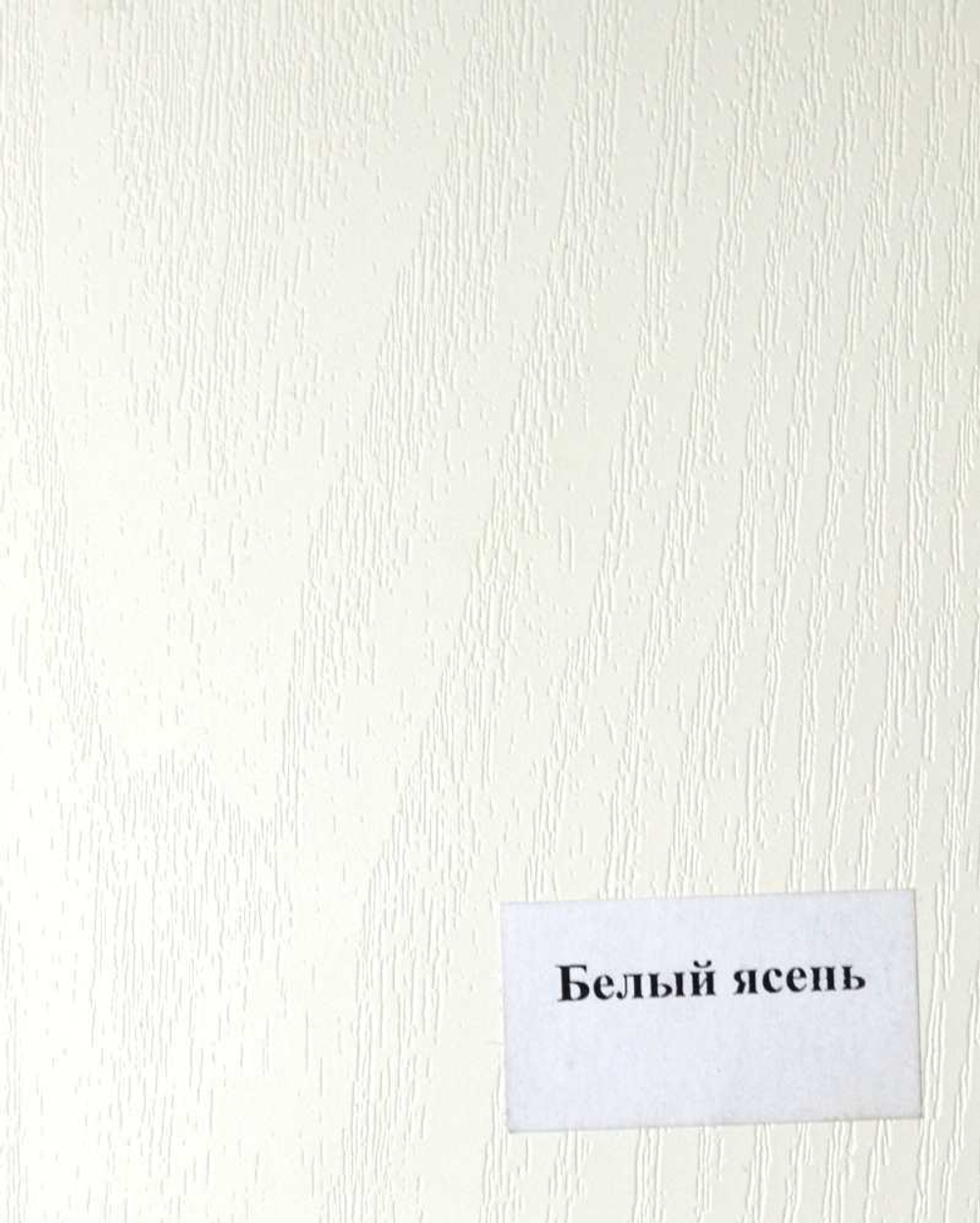 Входная металлическая дверь RеX (РЕКС) 19 Арт Графит / ФЛ-289 Ясень белый 16мм