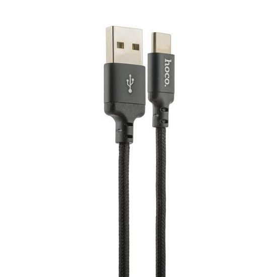 Кабель Hoco X14 Times speed USB Type-C (1 м) Черный