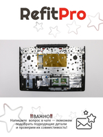 Верхняя панель с клавиатурой (топкейс) для ноутбука Lenovo Legion Y720-15IKB черная, с RGB подсветкой, раскладка - русская (5CB0N67225)