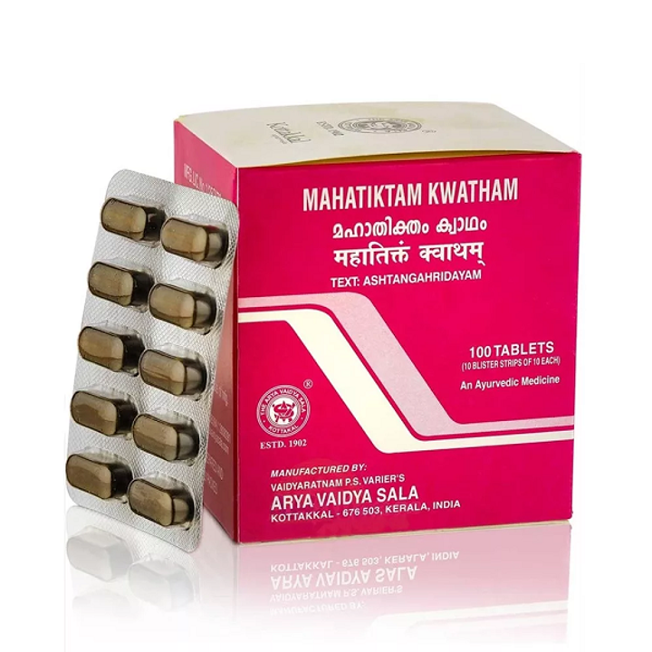 БАД Kottakkal Mahatiktam Kwatham Махатиктам Кватхам 100 таб