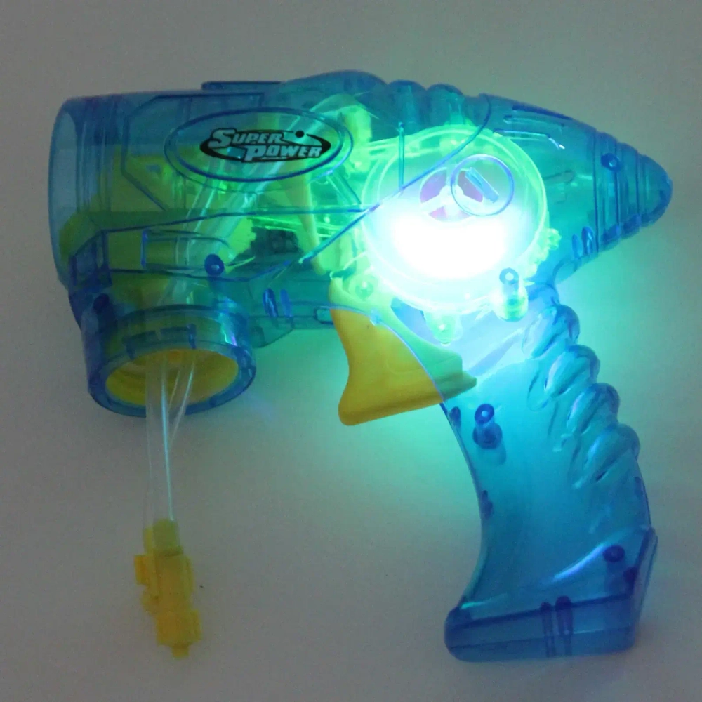 Мыльные пузыри «СуперСила» 15*15 см, 50 мл, механический генератор, с подсветкой, цвет микс