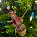 Мышка на орехе/шишке [ C7150 ]