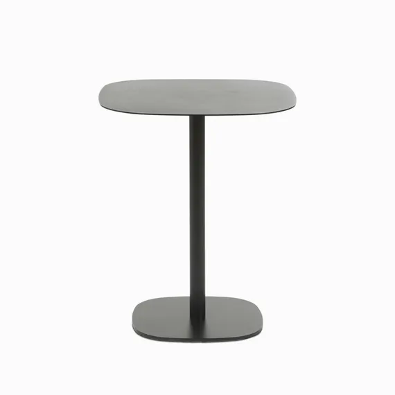 Барный стол Square 60х60х73 см, черный металл