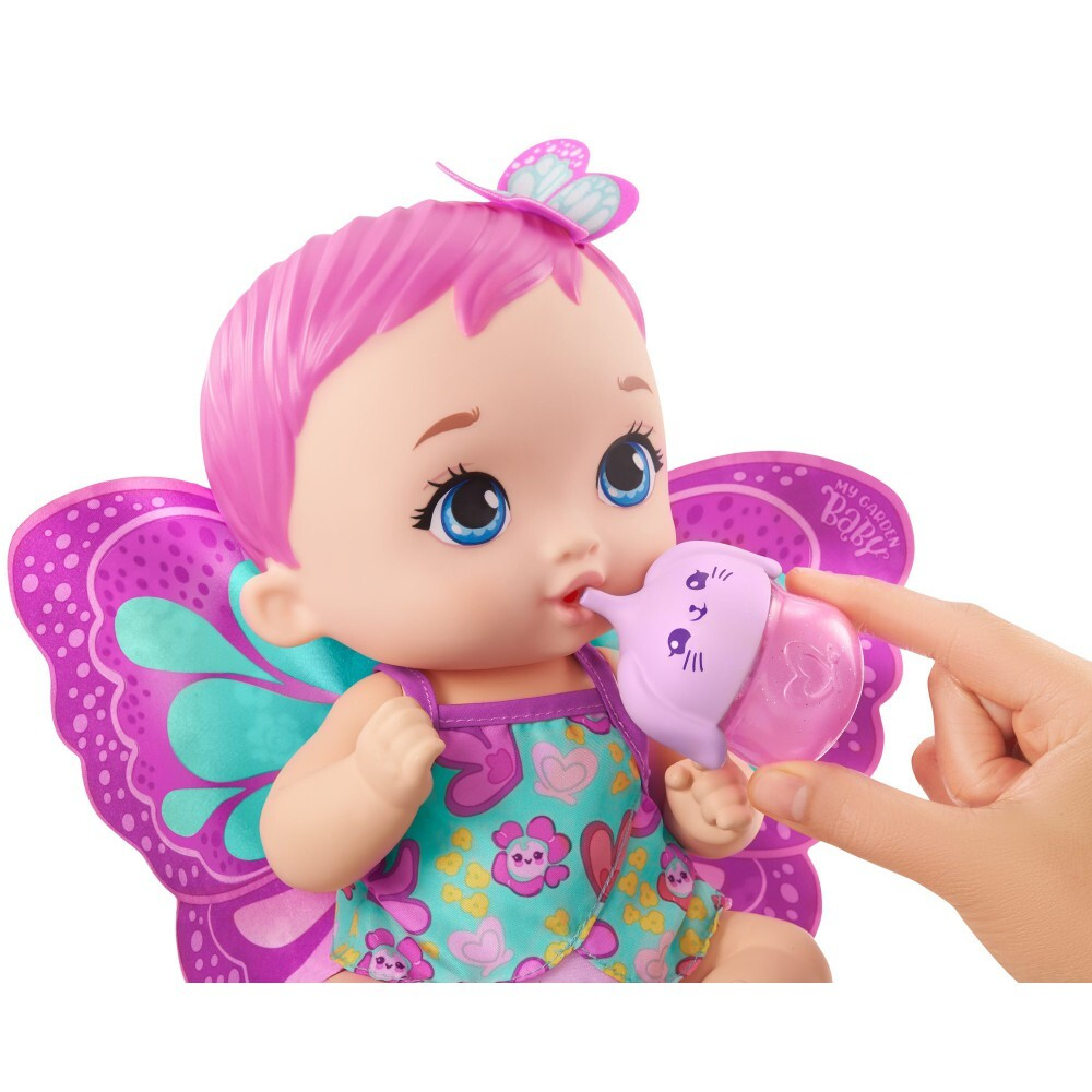 My Garden Baby - Кукла-бабочка для кормления и переодевания, розовая GYP10 / артикул   GYP09 GYP10  / GTIN 887961977745