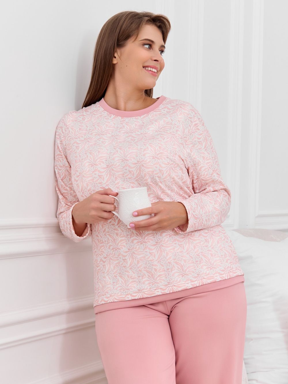 Пижама Жаккард-1 Виотекс РОЗОВЫЙ
