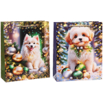 Пакет подарочный «Милые животные» 26*32*10 см, микс