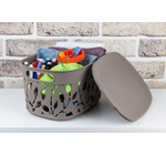 Коробка ФЛОРА 5,5л с крышкой М2362