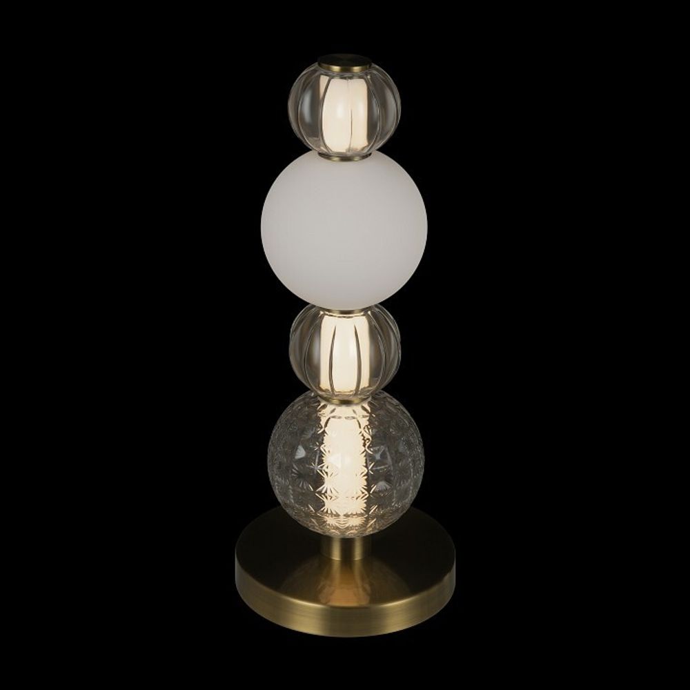 Настольная лампа декоративная Maytoni Collar MOD301TL-L18G3K