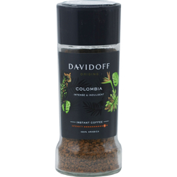 Кофе растворимый Davidoff Colombia, 90 г стеклянная банка (Давидоф) х 2 шт
