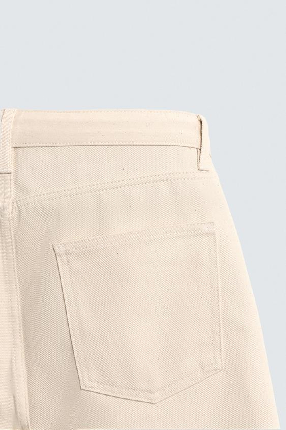 ZARA БРЮКИ STRAIGHT FIT, ЭКРЮ