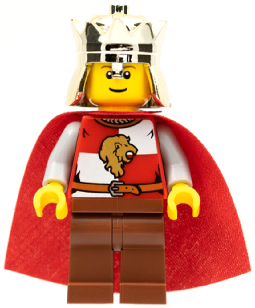 Минифигурка LEGO cas482b Король Львов
