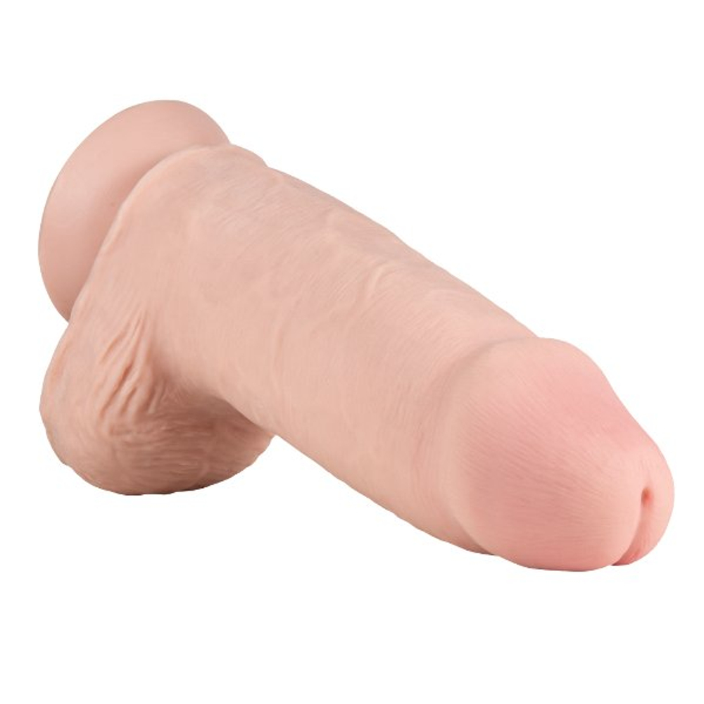 Телесный фаллоимитатор 2.75 Pounder - 25,4 см. (Цвет: телесный)