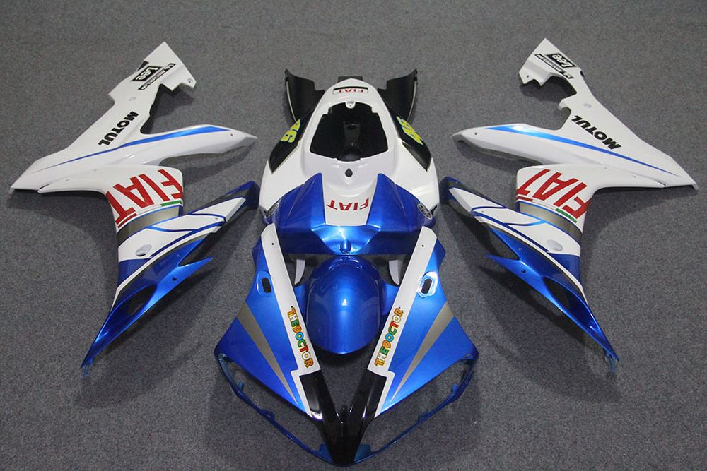 Комплект пластика для мотоцикла Yamaha YZF-R1 04-06 Fiat