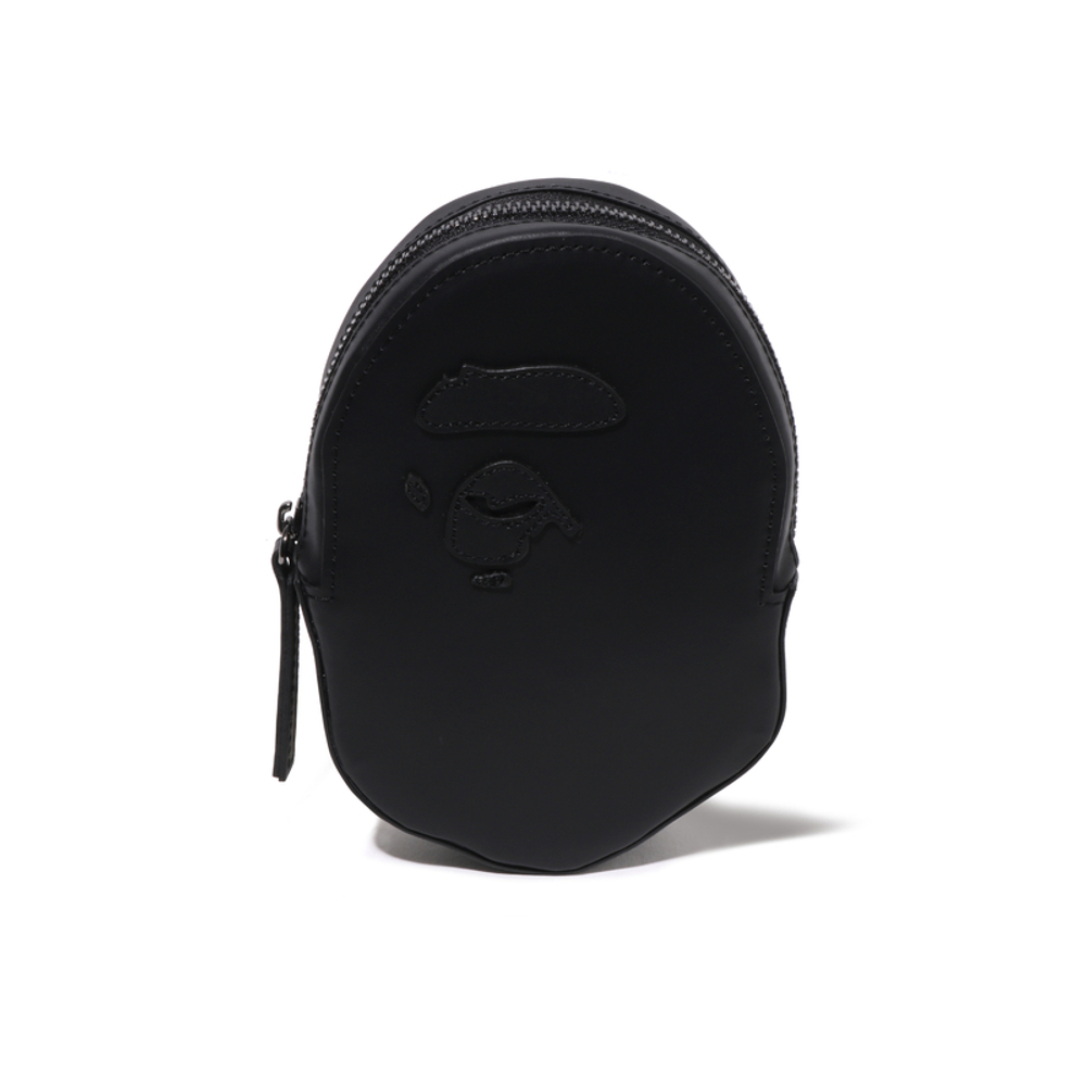 A Bathing Ape Bathing Ape Cow Leather Shoulder Bag Crossbody Bag Mini