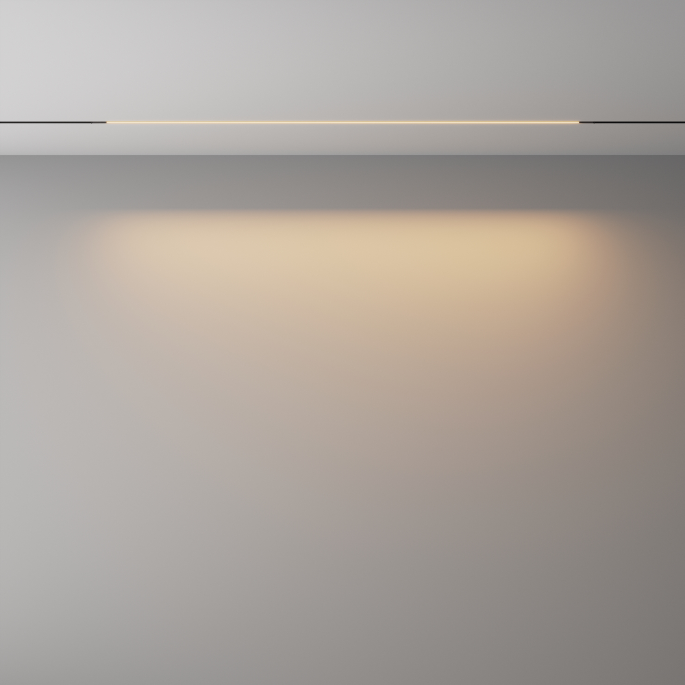 Трековый светодиодный светильник Maytoni Exility X Basis TR240-2-18W3K-B